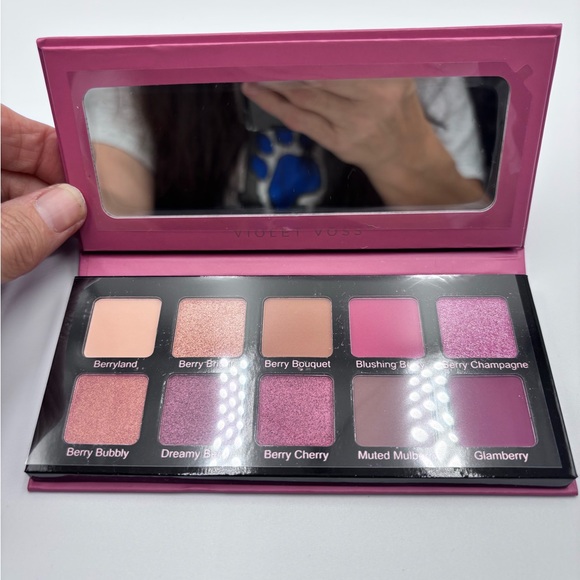 VIOLET VOSS Berries N Cream Dreams 10 Color Eyeshadow Palette NEW NO BOX. - Picture 3 of 8
